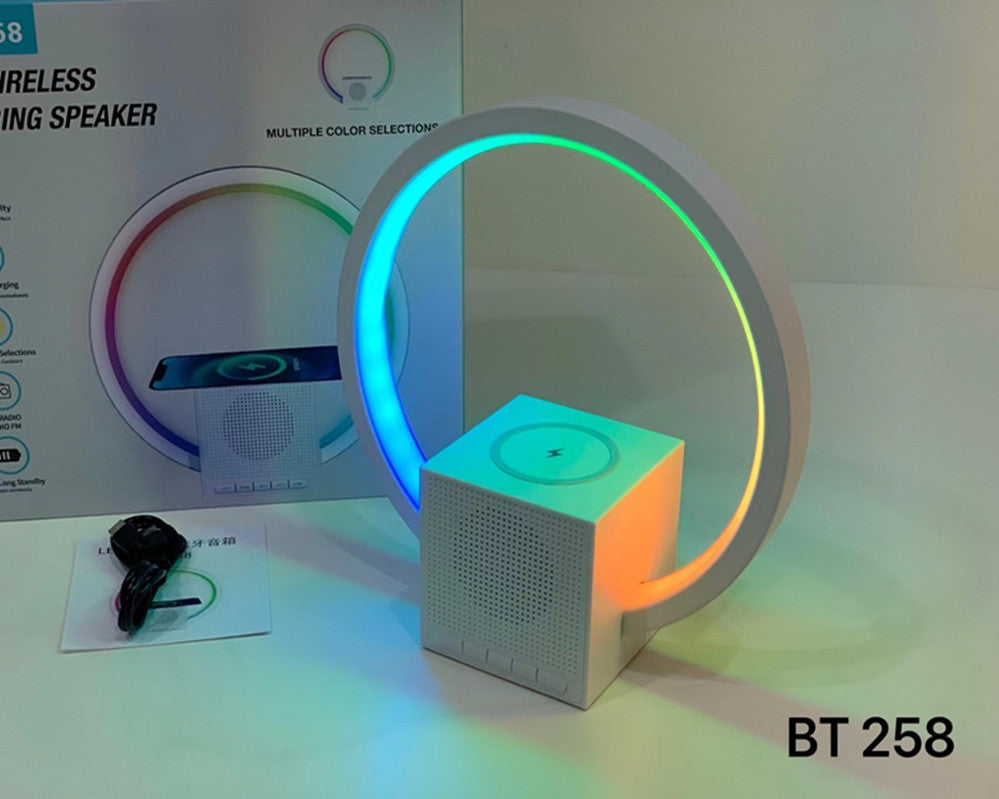 Smart Ambience Light Bluetooth Speaker Wireless Charger